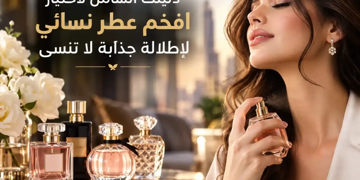دليلك الشامل لاختيار افخم عطر نسائي لإطلالة جذابة لا تنسى